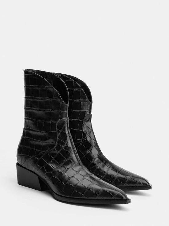 25FW Poeve 뮬/슬리퍼 LUZ08MOIRA Nero Black - POEVE