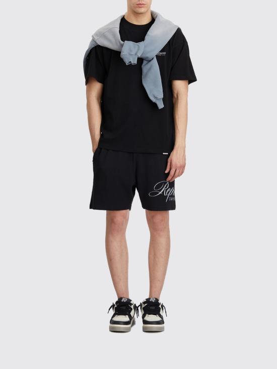 25FW 리프레젠트 반팔 티셔츠 OCM412010 01 Black - REPRESENT