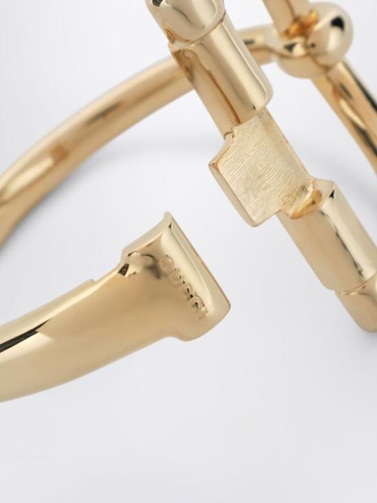 25FW 구찌 하프빗 브레이슬릿 848114I4600 0912 Gold - GUCCI