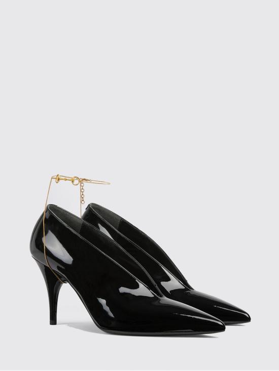 25FW 구찌 97 힐 펌프스 851419BNC00 1000 Black - GUCCI