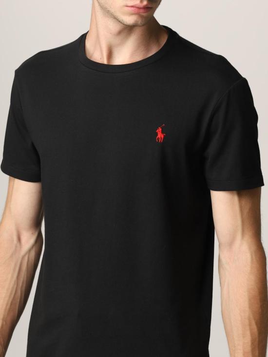 25FW 폴로 랄프로렌 반팔 티셔츠 710680785 001 Black - POLO RALPH LAUREN