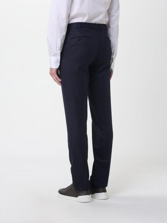25FW 에르메네질도제냐 스트레이트 팬츠 75TB12S30F26 412 Navy - ERMENEGILDO ZEGNA