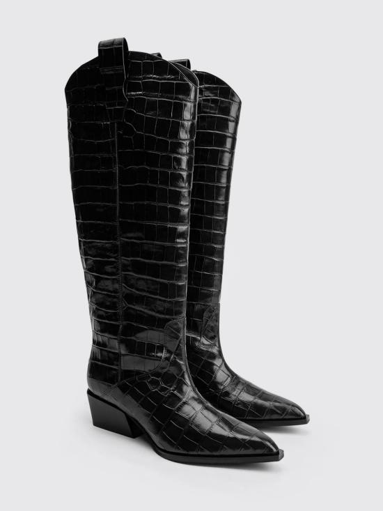 25FW 포에베 부츠 LUZ12 Nero Black - POEVE