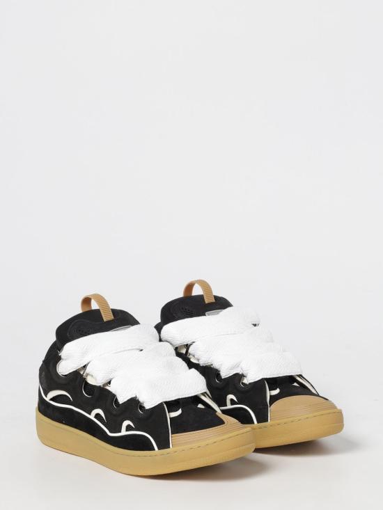 25FW 랑방 뮬/슬리퍼 FUSKDK12BICO B817 Black - LANVIN