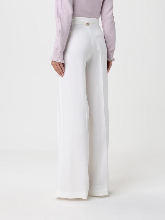 25FW 트윈셋 스트레이트 팬츠 252TT2401 00282 White - TWINSET