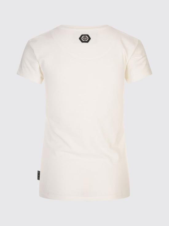 25FW 필립 플레인 반팔 티셔츠 AAECWTK3849PJY002N 01OF White - PHILIPP PLEIN