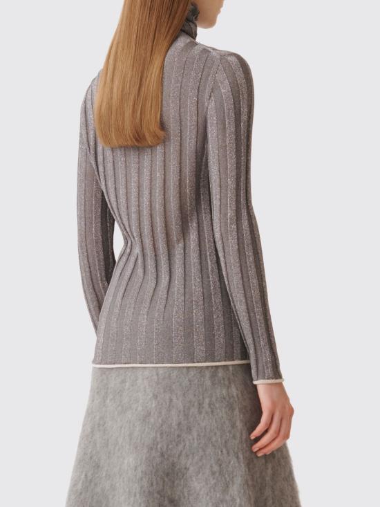 25FW 파비아나 필리피 루렉스 터틀넥 스웨터 MAD225F518L624 VR3 Grey - FABIANA FILIPPI