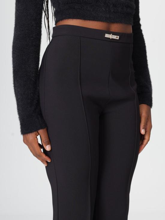 25FW 엘리자베타프랜치 스트레이트 팬츠 PA099 110 Black - ELISABETTA FRANCHI