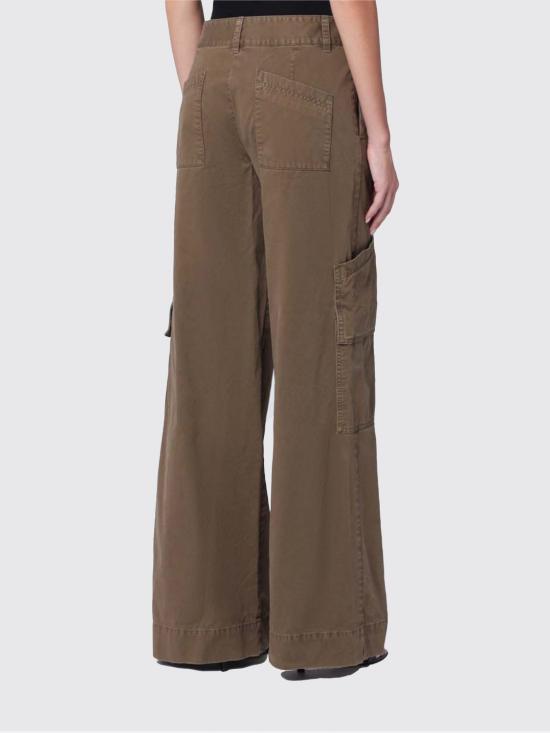 25FW 오프화이트 트레이닝/조거 팬츠 OWCF026F25FAB001 5800 Brown - OFF WHITE