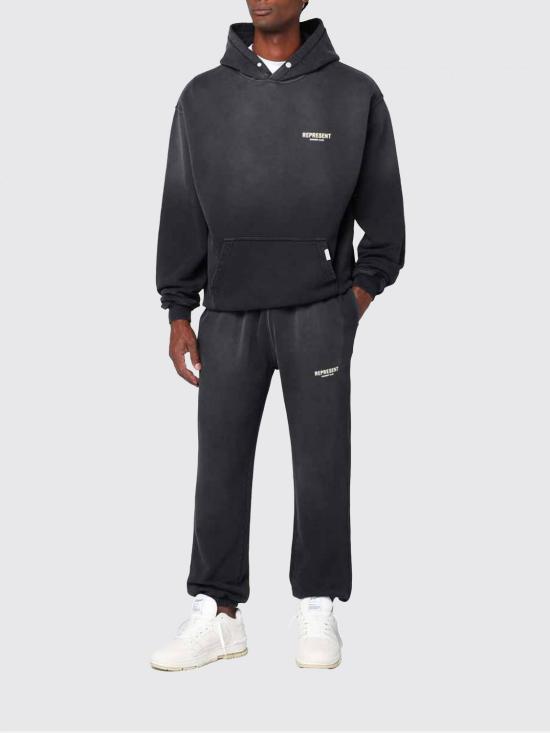 25FW 리프레젠트 스트레이트 팬츠 OCM41116 BLACK Black 1 - REPRESENT