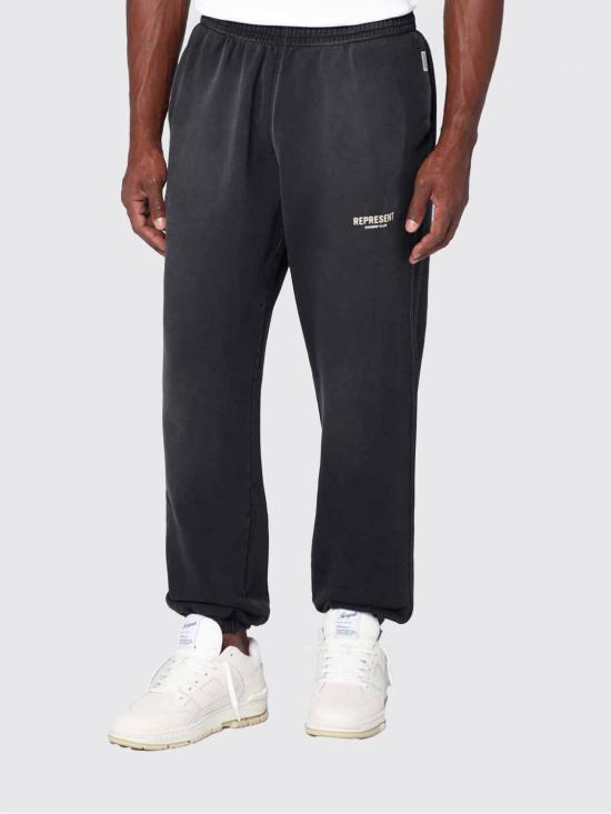25FW 리프레젠트 스트레이트 팬츠 OCM41116 BLACK Black 1 - REPRESENT