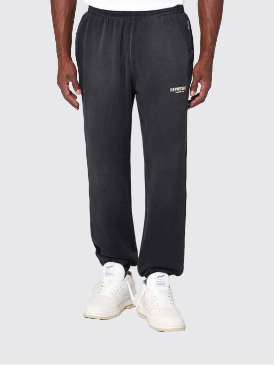 25FW 리프레젠트 스트레이트 팬츠 OCM41116 BLACK Black 1