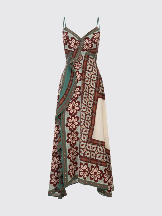 25FW 라 더블제이 롱 원피스 DRE0905CRE002PAG01 OR04 Multicolor