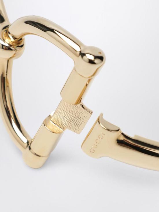 25FW 구찌 하프 홀스빗 목결이 851660I4600 0912 Gold - GUCCI