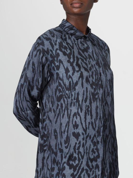 25FW 포르테포르테 블라우스 14418MYSHIRT 7052 Blue - FORTE FORTE