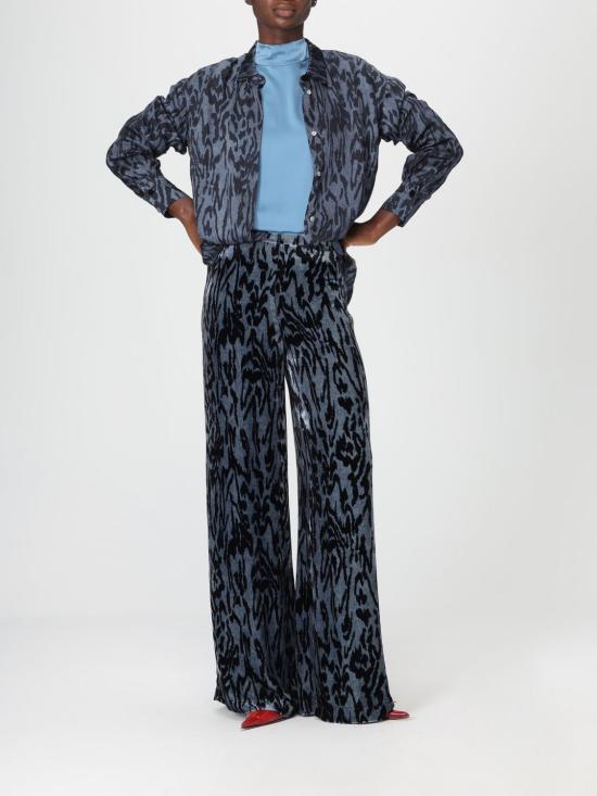 25FW 포르테포르테 블라우스 14418MYSHIRT 7052 Blue - FORTE FORTE