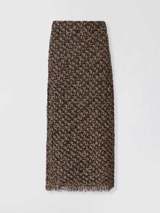 25FW 파비아나 필리피 롱 스커트 GND225F809L629 VR2 Mud - FABIANA FILIPPI