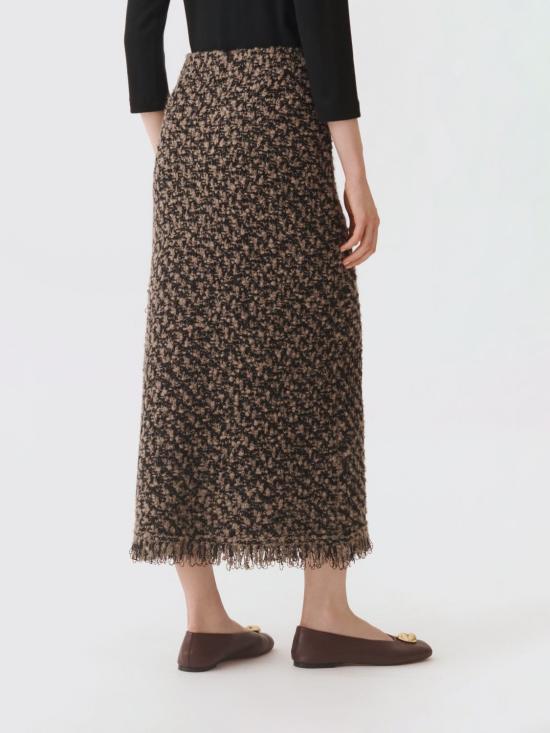 25FW 파비아나 필리피 롱 스커트 GND225F809L629 VR2 Mud - FABIANA FILIPPI