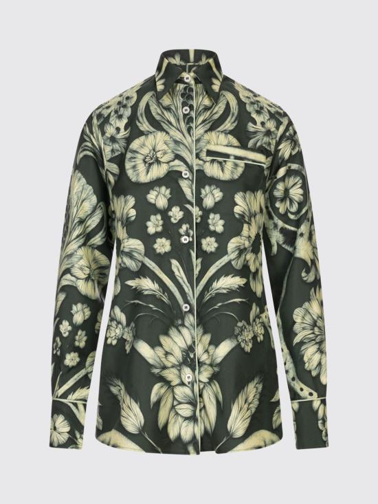 25FW 폴 레스트레스 슬리퍼스 셔츠 CA001036TE00864 823 Green