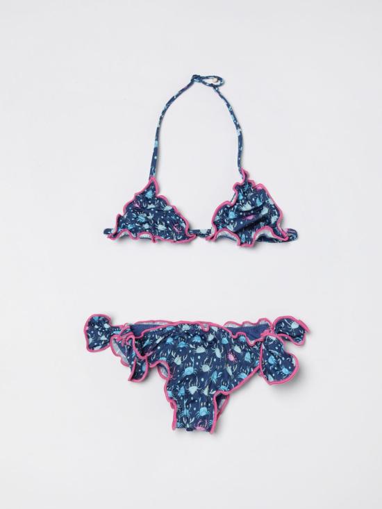 25FW [키즈] 세인트바쓰 스윔팬츠 04052D CRAB PARTY 61 BIKINI Blue