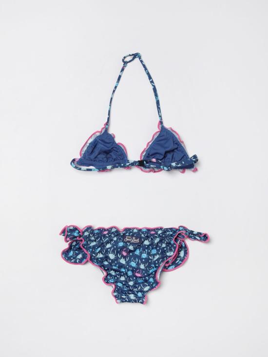 25FW [키즈] 세인트바쓰 스윔팬츠 04052D CRAB PARTY 61 BIKINI Blue - MC2 SAINT BARTH