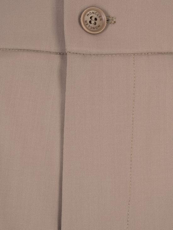 25FW 몽클레어 스트레이트 팬츠 K10912A00016597FV 208 Brown - MONCLER