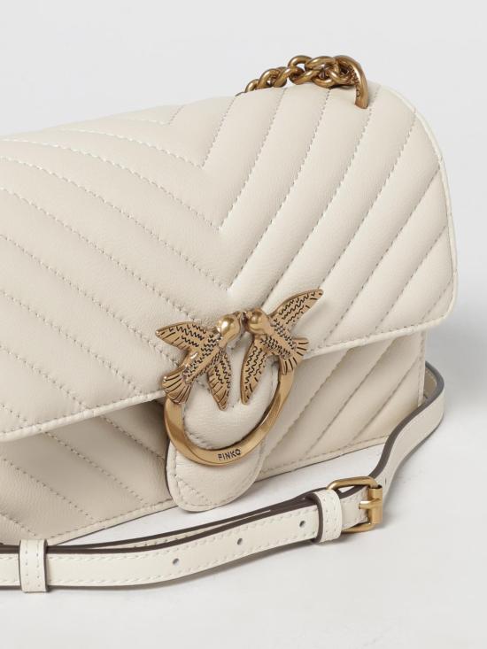 25FW 핑코 토트백 100074A0GK Z14Q White - PINKO