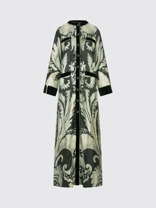 25FW 폴 레스트레스 슬리퍼스 코트 AB000876TE00854 822 Green