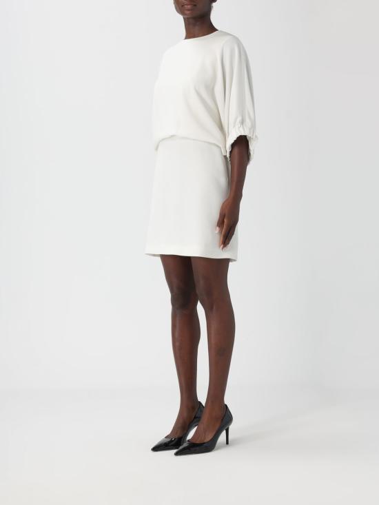25FW 막스마라 롱 원피스 2521226047600 012 White - MAX MARA