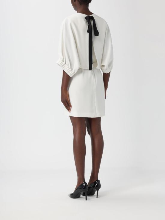 25FW 막스마라 롱 원피스 2521226047600 012 White - MAX MARA