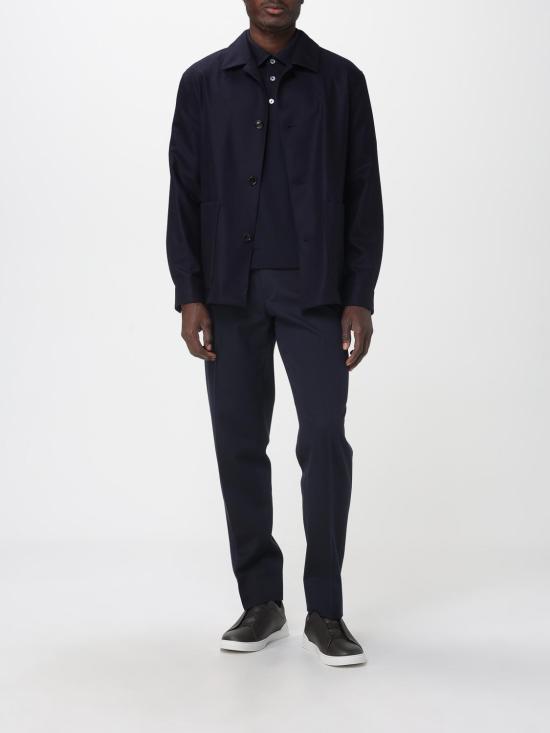 25FW 에르메네질도제냐 스트레이트 팬츠 UGI04A2TP45B09R 001 Blue - ERMENEGILDO ZEGNA