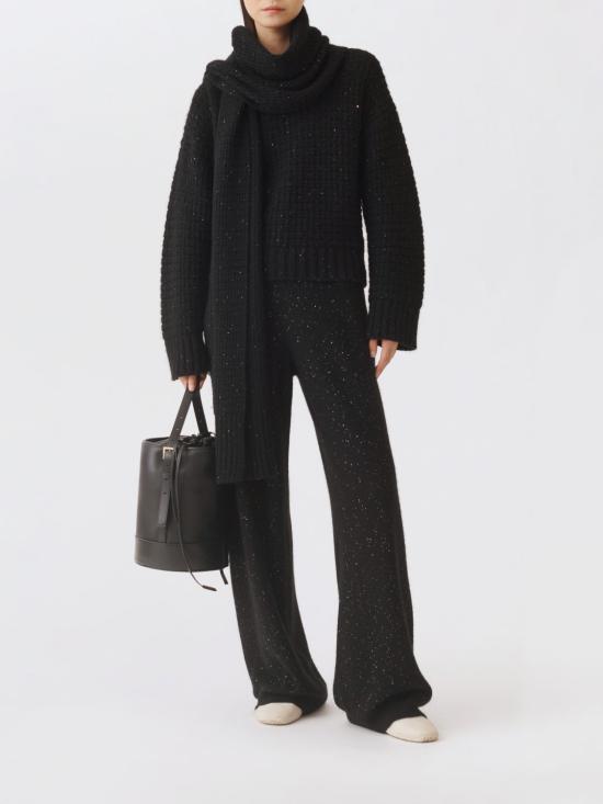 25FW 파비아나 필리피 머플러/스카프 SAD225A953L617 825 Black - FABIANA FILIPPI