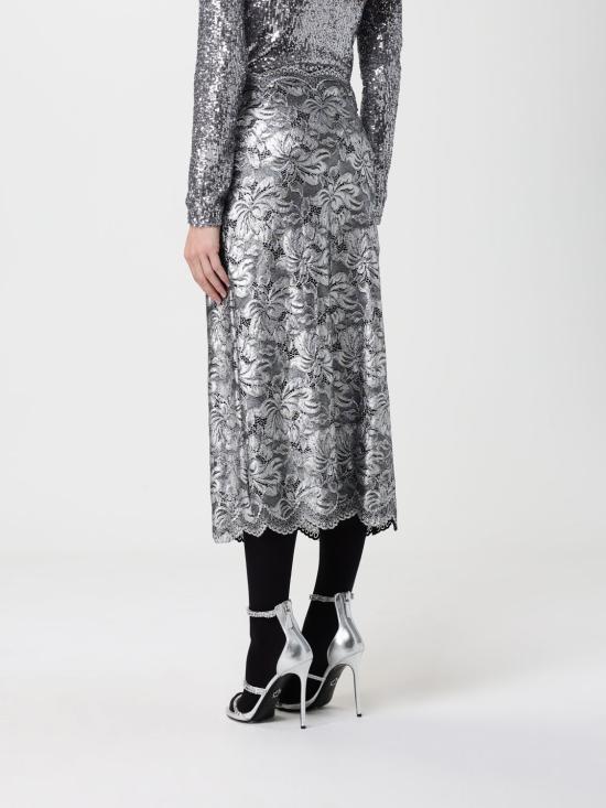 25FW 파코라반 롱 스커트 25AJJU598PA0244 V912 Black - PACO RABANNE