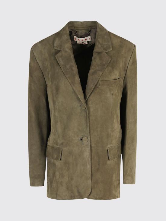 25FW 마르니 자켓 GIMX0298U0ULA761 00V58 Green