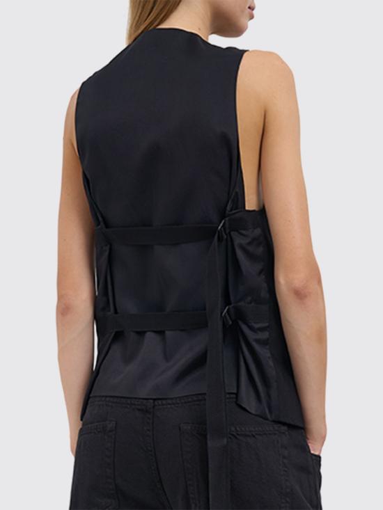 25FW 앤 드뮐미스터 베스트 B0012379FA558 099 Black - ANN DEMEULEMEESTER