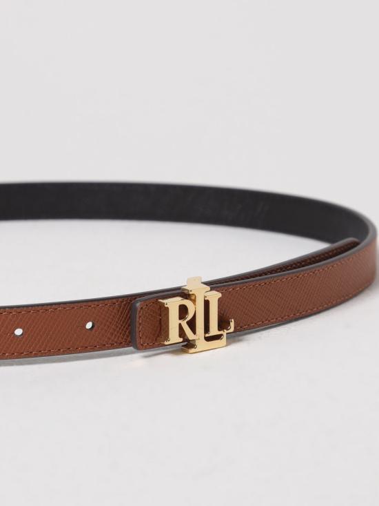 25FW 랄프 로렌 레귤러 벨트 412974560 003 Leather - RALPH LAUREN