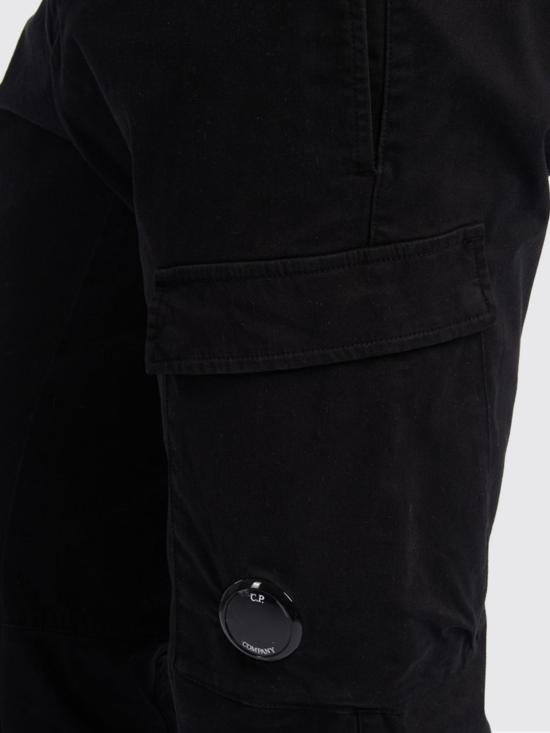 25FW 씨피 컴퍼니 스트레이트 팬츠 19CMPA068A005529G 999 Black - C.P. COMPANY
