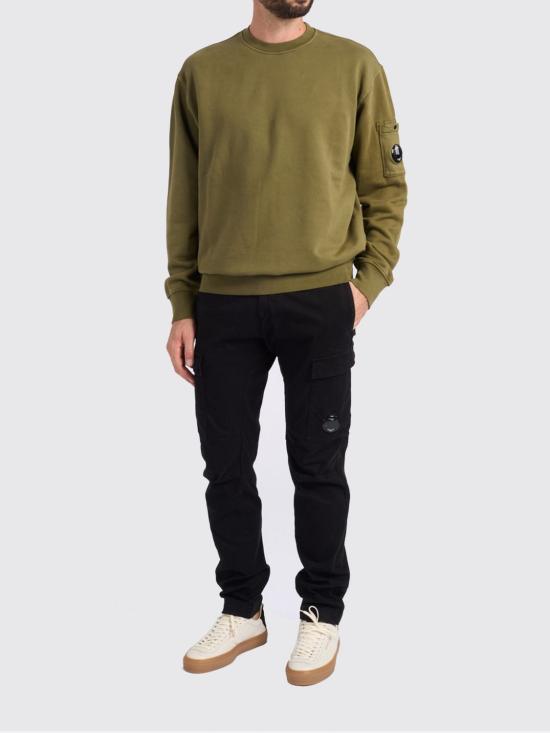 25FW 씨피 컴퍼니 스트레이트 팬츠 19CMPA068A005529G 999 Black - C.P. COMPANY