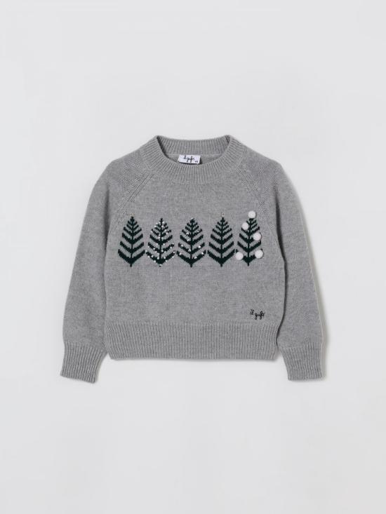 25FW [키즈] 일 구포 풀오버 A25GMA0018EM220 0757 Grey