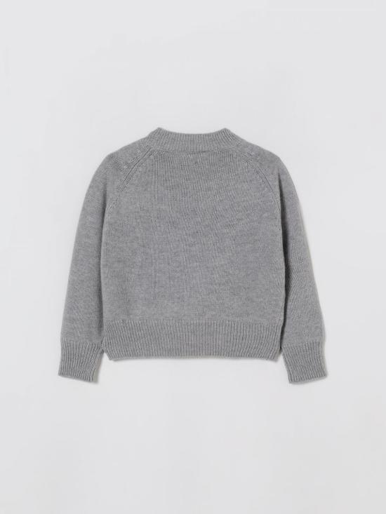 25FW [키즈] 일 구포 풀오버 A25GMA0018EM220 0757 Grey - IL GUFO