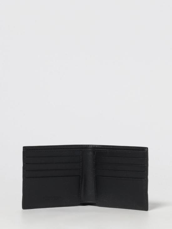 25FW 보테가베네타 인트레치아토 반지갑 743211VCPQ4 8803 Black - BOTTEGA VENETA
