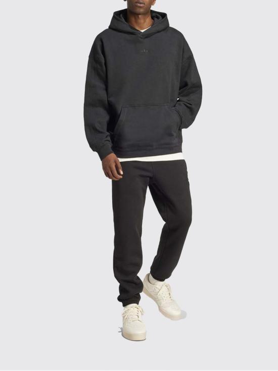 25FW 아디다스 프리미엄 에센셜 후드 티셔츠 JC9572 Black - ADIDAS