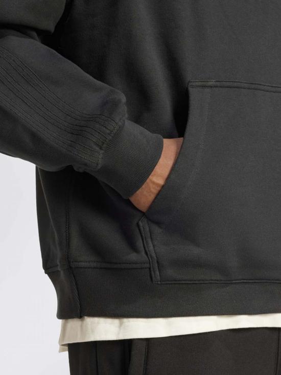 25FW 아디다스 프리미엄 에센셜 후드 티셔츠 JC9572 Black - ADIDAS