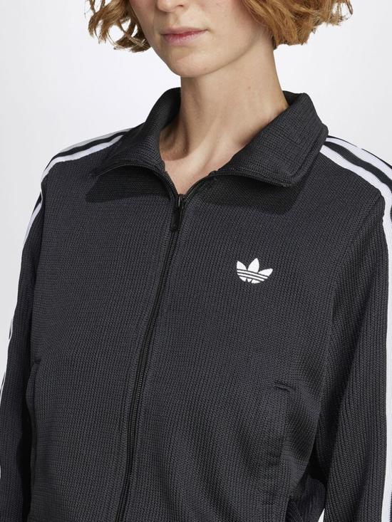25FW 아디다스 파이어버드 아디컬러 니트 트랙탑 JY2613 Black - ADIDAS