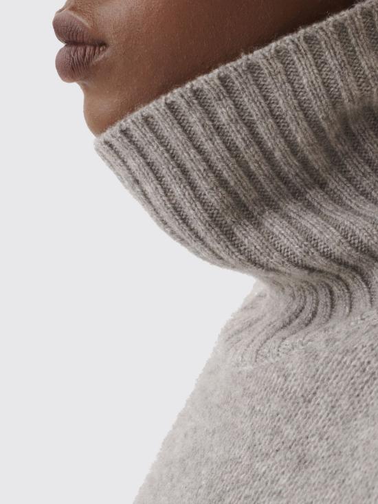 25FW 파비아나 필리피 터틀넥 MAD225F460N900 8132 Grey 1 - FABIANA FILIPPI