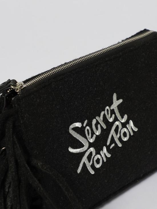 25FW 시크릿 폰 폰 숄더백 JACQUELINE CLUTCH Black - SECRET PON PON