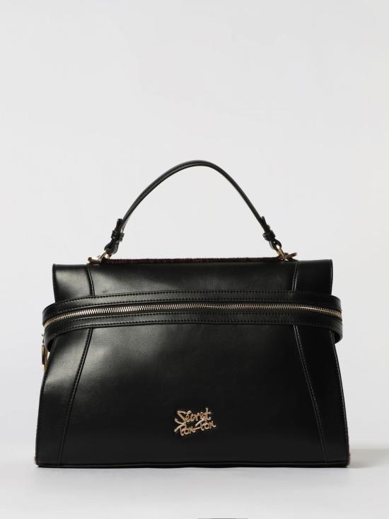 25FW 시크릿 폰 폰 토트백 INES SATCHEL MEDIUM Black Leo