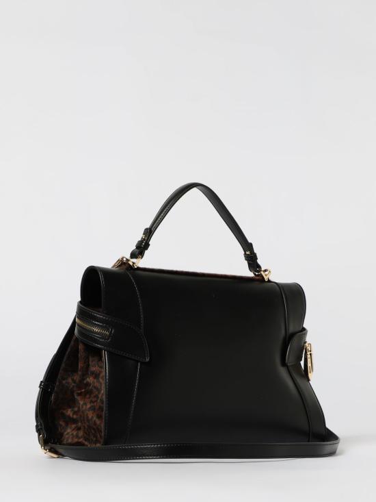 25FW 시크릿 폰 폰 토트백 INES SATCHEL MEDIUM Black Leo - SECRET PON PON