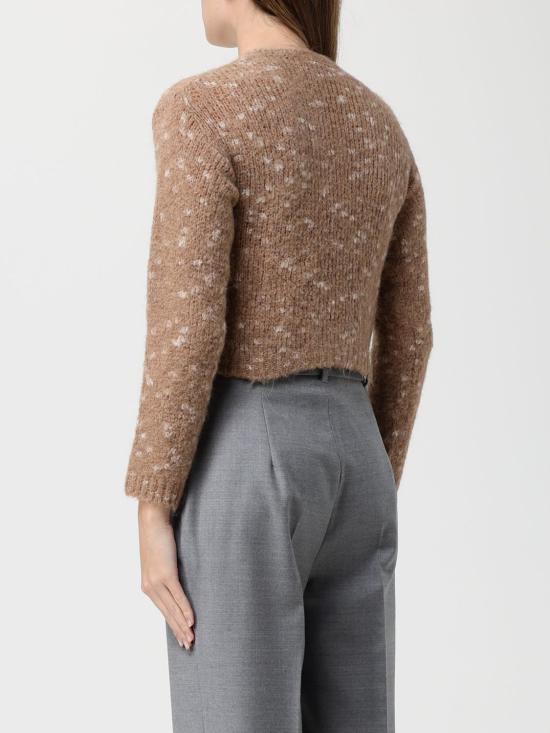 25FW 리우조 스웨터 GF5168MA08R X0596 Camel - LIU JO