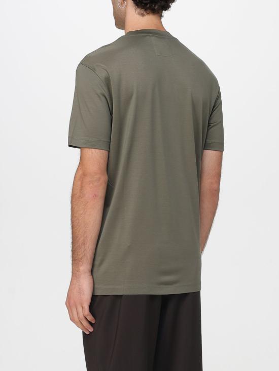 25FW 엠포리오 아르마니 반팔 티셔츠 8N1TD81JUVZ U7042 Forest Green - EMPORIO ARMANI